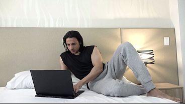My Hindu neighbor loves my Colombian Latin ass and fucks me with his big cock until he cums inside me!