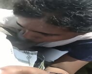 South Indian Girl Giving Blowjob Outdoor