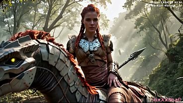The beauty Aloy loves to fuck, and when I cum in her (Costplay) (AI Generated) AixXxShaD