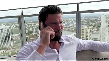 Wealthy real estate tycoon fucks his blonde bimbo secretary