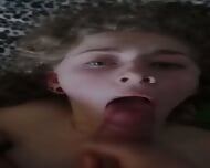 Petite German Teen Gets Her Throat Fucked
