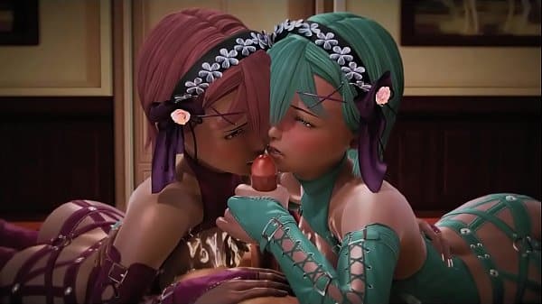 3d хентай аниме мультфильм 3 в 1 сборник