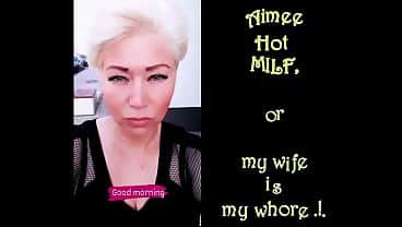 Aimee Hot MILF is the best married whore in the world! I hope your wife is a slut too, buddy? ))