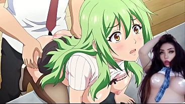 ALUMNO PERVERTIDO SE COJE A SU PROFESORA EN LA ESCUELA – Hentai Mesu Kyouchi Ep. 4