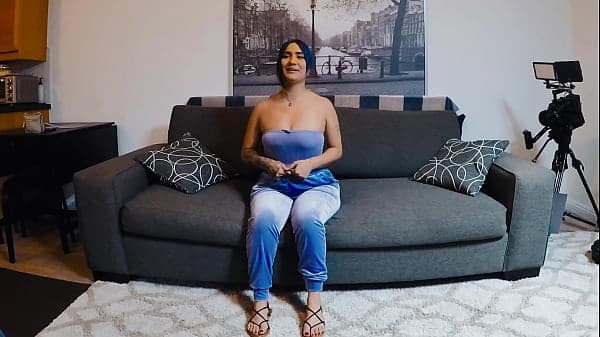Big Booty Latina takes cock in her ass for the first time on camera