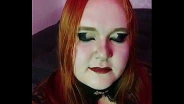 Come on, suck my goth girl boobs