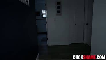 Cuckold Hubby Isn’t Allowed To Fuck | Interracial Cuckold Porn