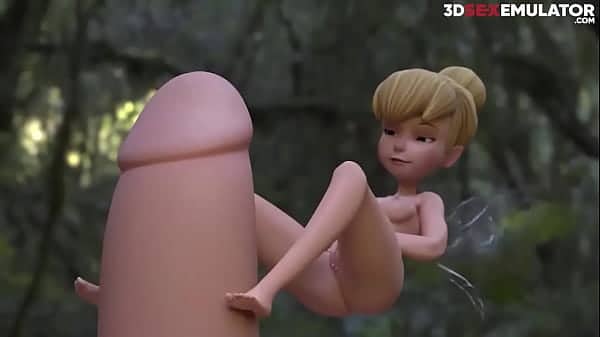 Тинкер Белл с чудовищным членом | Хентай Анимация 3D