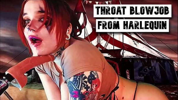 DEEP AND PASSIONATE THROAT BLOWJOB FROM A REDHEAD COSPLAYER