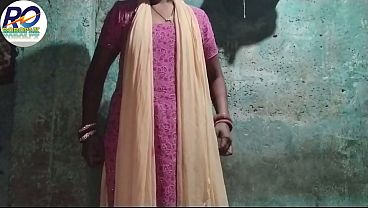 Desi village girl opened her salwar suit and started fucking by inserting her penis and long dick into her pussy simultaneously, Hindi audio Claire Vais