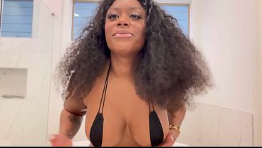 Ebony Goddess Big Booty Clapping JOI