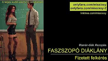 Faszszopó diáklány – magyar audio