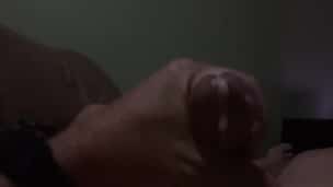 horny dude masturbates till he cums