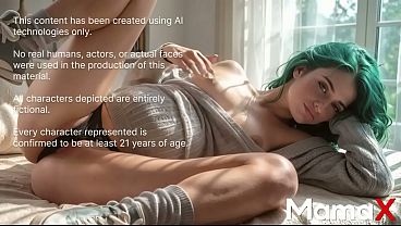 I caught this pregnant nympho masturbating and punished her hard with my huge hard cock [AI]