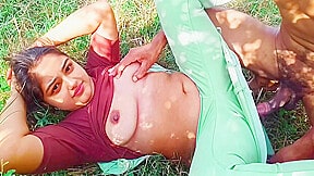 Indian College Couple Go To Jungle And Fucking Frist Time Outdoor Sex Video