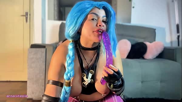 Jinx Cosplay Creamy Pussy Fuck with Squirt and Fart