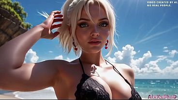 My Girlfriend is Cheating on Me. Two Strangers are Fucking My Girlfriend in All Holes (AI-Generated) AixXxShaD