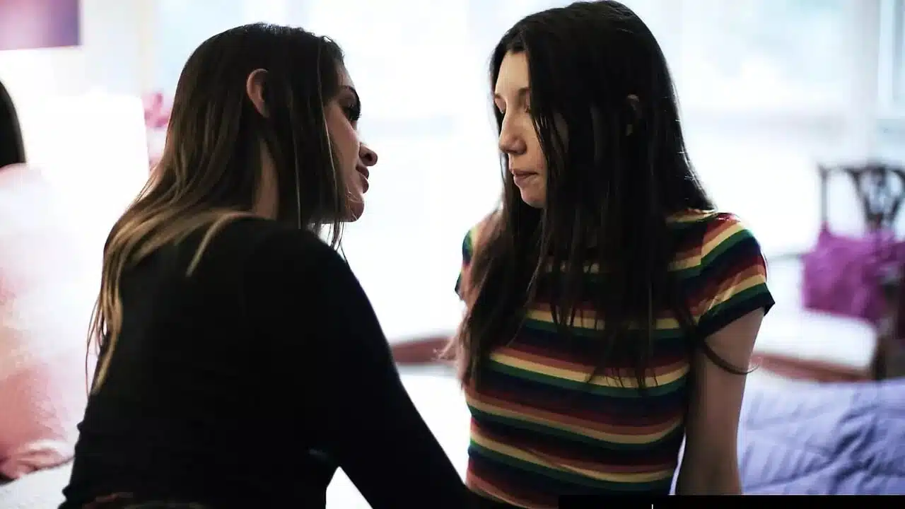 PURE TABOO Virgin Teen Maya Woulfe Betrays GF To Fuck Older Femdom Stepsister Gizelle Blanco