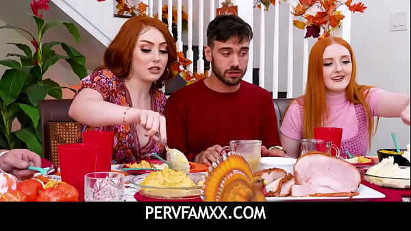 Redhead Stepsisters Arietta Adams & Cherry Fae Share Stud After Thanksgiving Lunch – xvideos xxx porn xnx porno freeporn xvideo xxxvideos tits