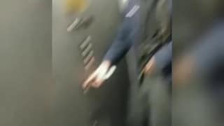 Sexy elevator scence