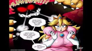 Super Mario Princess Peach Pt. 1 – Bowser Fills Princess Peach’S Throat And Asshole With Cum As She Is Trapped In The Castle – Sex Slave