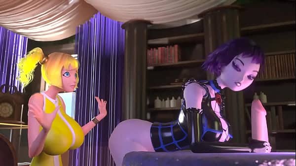 3DGSPOT – Crazy 3D Cartoon Threesome With Multiple Cocks And Two Busty Girls! UNCENSORED SEX!
