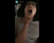 [AMAF] Asian Teen Bends Over For Asian Guy’s Doggy Fuck In Bedroom