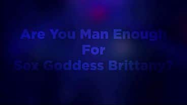 Brittany Andrews Gets Her Trans-Torso Toy Wet To Fuck It!