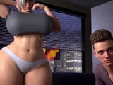 Chubby BBW StepMom Teaches Stepson How to Licking Pussy 3D