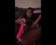 Ebony Princess Masturbates