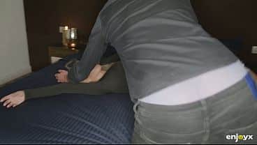 Ema Karter busty blonde rides thick cock with pierced nipples bouncing