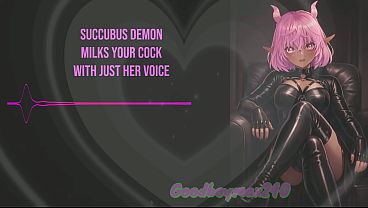 [F4M] Succubus demon milks your cock with just the sound of her voice – gentle domination, praise, mind fuck, triggers, mind control joi
