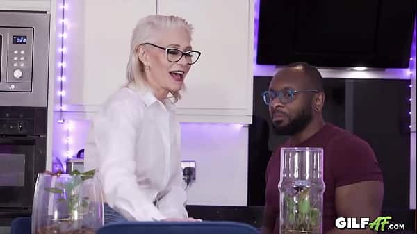 Granny Loves Big Black Dick! Gilf AF Hardcore Interracial Granny Porn