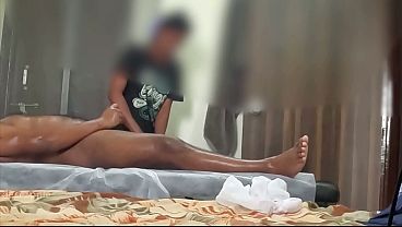 Handjob in spa