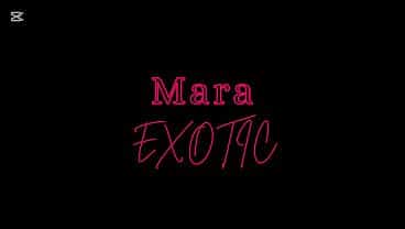 Horny Bbw Mara Exotic home alone with her sex toys