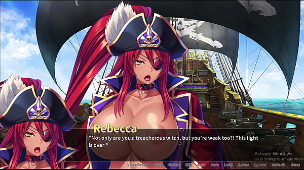Pirate-booty and the bukkake buccaneer Jill scene 1