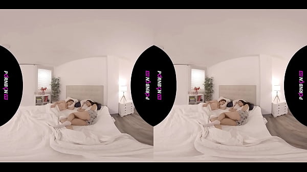 PORNBCN VR Two friends are s. together, one s up very horny, quarantine is what she has, so she wants lesbian sex with her young s. friend who she is going to up. Virtual reality in 4K horny latin voyeur