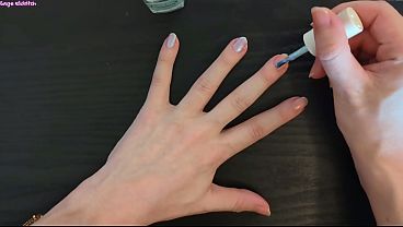 Sage Eldritch Painting Her Fingernails Holographic [SFW]