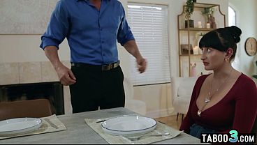 Stepdad lures his naive BBW teen stepdaughter Aleksa Mink into taboo sex