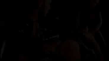 Tattooed MILF gets fucked by 2 hot Lesbians