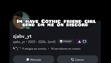 Zjabv im have góthic girlfriend